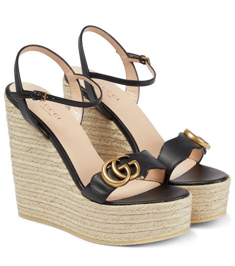 gucci spadrilles us 7 women|Gucci espadrille sandals.